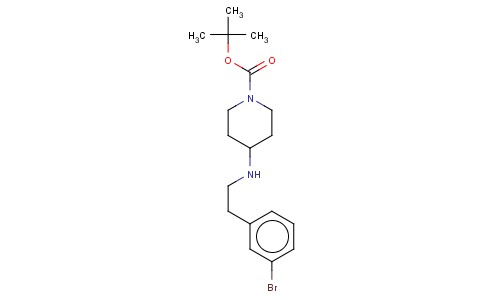1-BOC-4-[2-(3-BROMO-PHENYL)-ETHYLAMINO]-PIPERIDINE